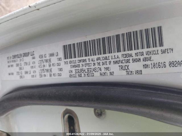3C6UR5HL3EG145174 RAM 2500 St