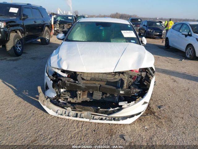 KMHLM4AJXNU017349 Hyundai Elantra Hybrid Blue