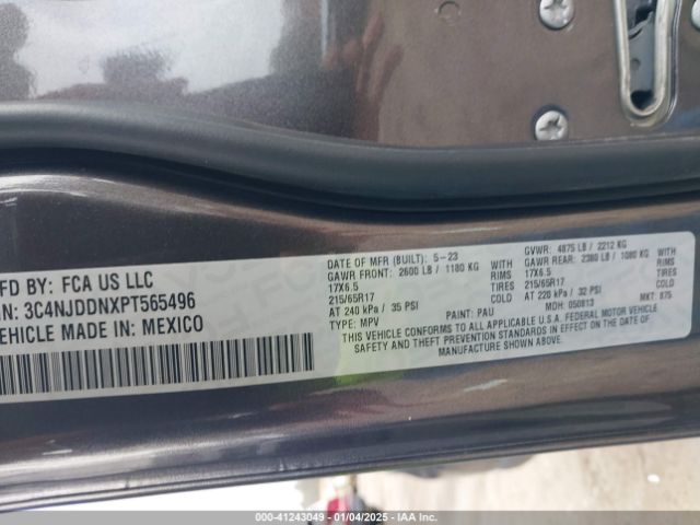 3C4NJDDNXPT565496 Jeep Compass Trailhawk 4x4