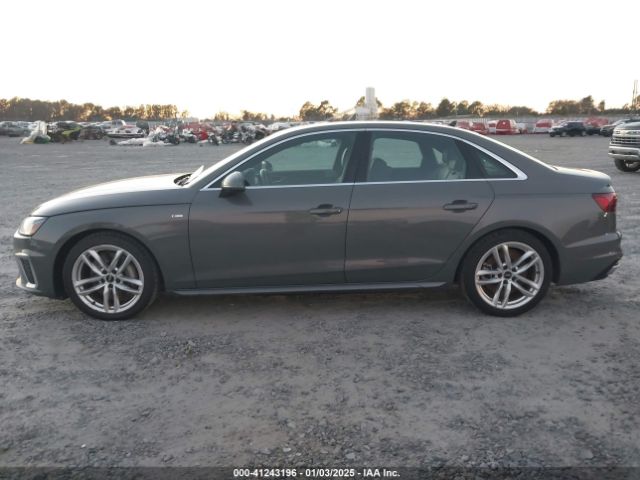 WAUEAAF44PN009376 Audi A4 Premium Plus 45 Tfsi S Line Quattro S Tronic