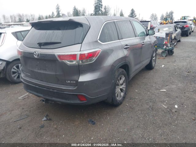 5TDBKRFH0FS201181 Toyota Highlander Le Plus V6