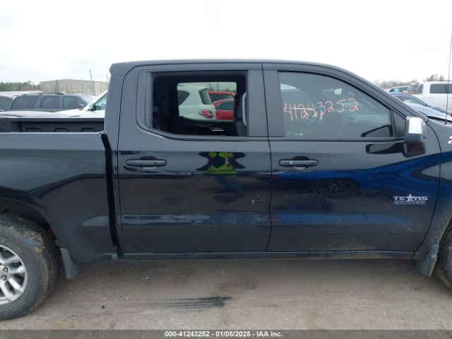3GCUDDEDXPG252434 Chevrolet Silverado 1500 4wd  Standard Bed Lt
