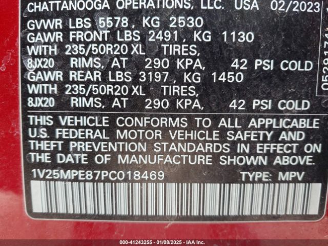 1V25MPE87PC018469 Volkswagen Id.4 S