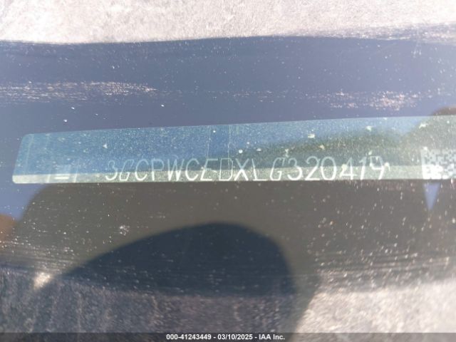 3GCPWCEDXLG320419 Chevrolet Silverado 1500