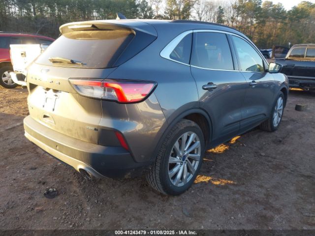 1FMCU0DZ1MUA29804 Ford Escape Titanium Hybrid