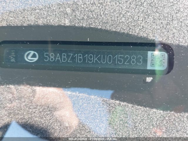 58ABZ1B19KU015283 Lexus Es 350 Luxury
