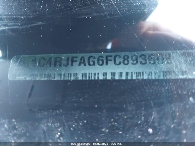 1C4RJFAG6FC893608 Jeep Grand Cherokee Laredo