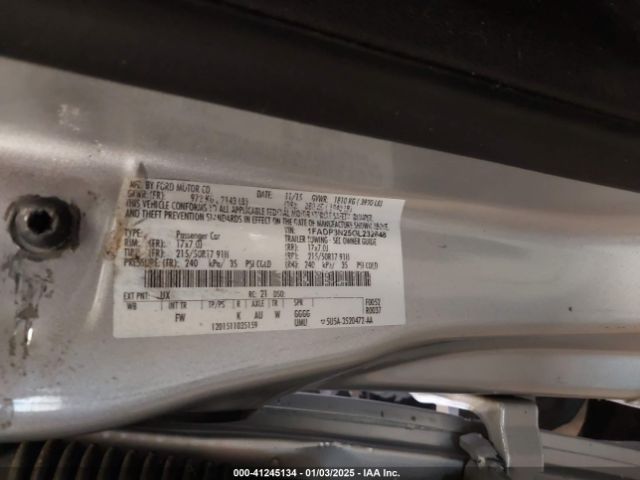 1FADP3N25GL232648 Ford Focus Titanium