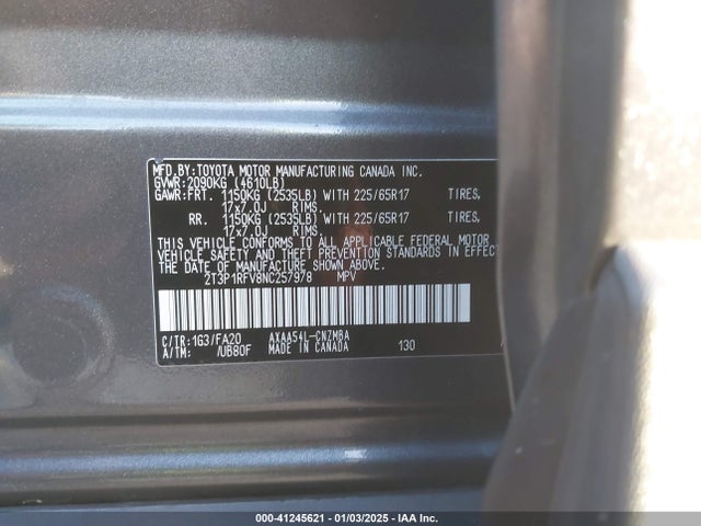Toyota Rav4 Xle 2022 2T3P1RFV8NC257978 Image 9