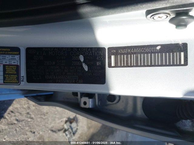 KIA FORTE LX 2016 KNAFK4A66G5601115 Image 9