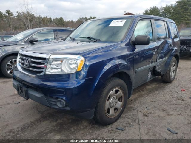 5FNYF4H22EB050325 Honda PILOT LX