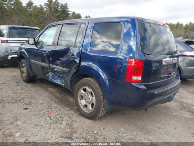 5FNYF4H22EB050325 Honda PILOT LX