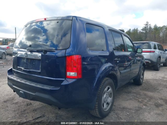 5FNYF4H22EB050325 Honda PILOT LX