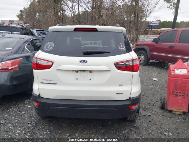MAJ3S2GE8LC350957 Ford Ecosport Se