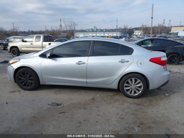 KNAFX4A69E5147053 KIA FORTE LX