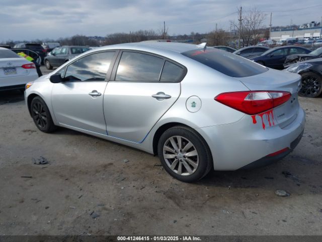 KNAFX4A69E5147053 KIA FORTE LX