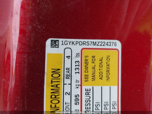 2021 CADILLAC XT6 1GYKPDRS7MZ224376 Photo 8