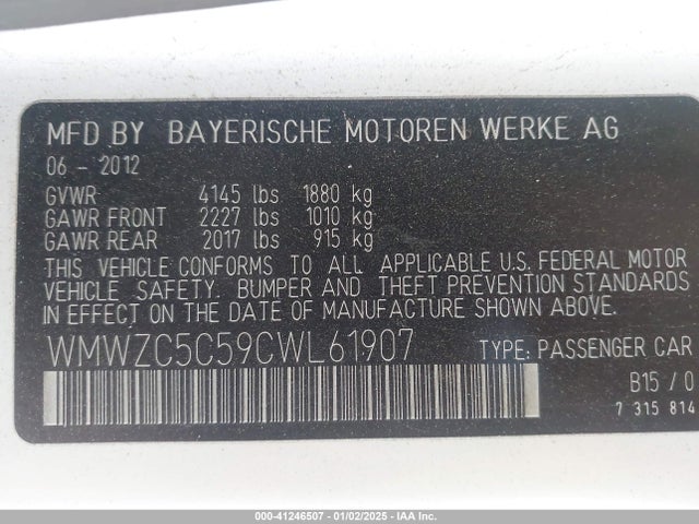 2012 MINI COOPER S COUNTRYMAN WMWZC5C59CWL61907 Photo 8