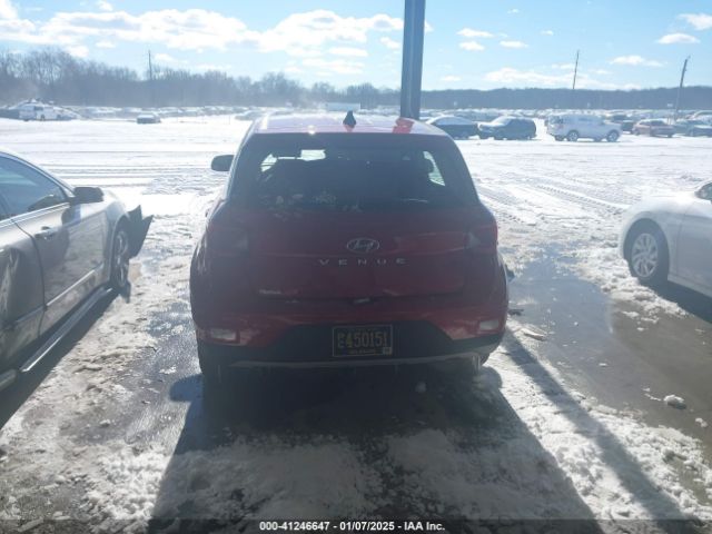 KMHRB8A30MU066549 Hyundai Venue Se