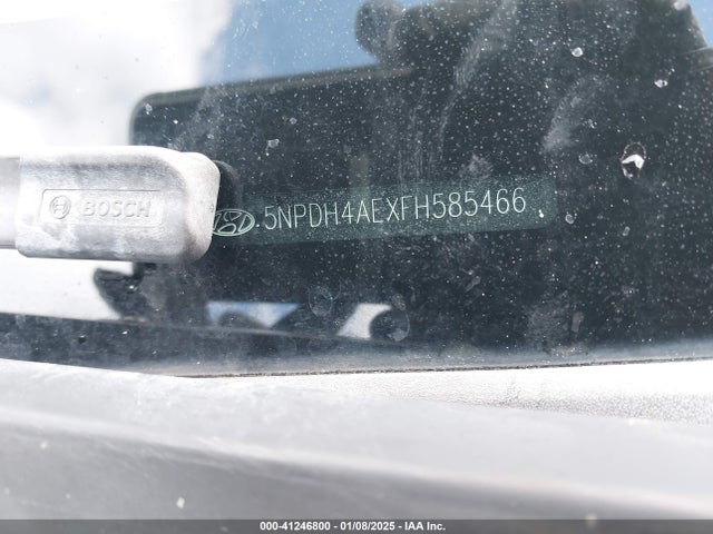 Hyundai ELANTRA SE 2015 5NPDH4AEXFH585466 Image 9