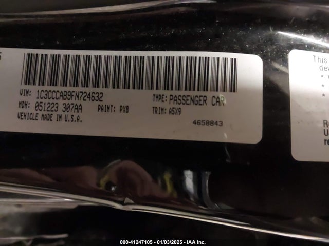 Chrysler 200 Limited 2015 1C3CCCAB9FN724632 Image 9