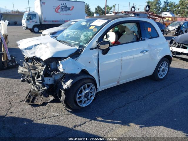 2012 FIAT 500C 3C3CFFDR3CT272223 Photo 1