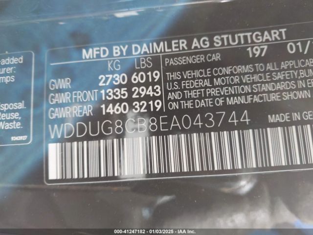 2014 MERCEDES-BENZ S 550 WDDUG8CB8EA043744 Photo 8