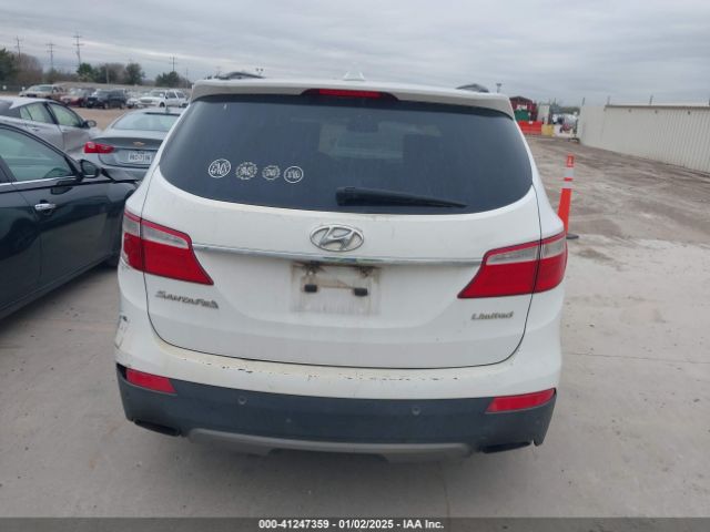 KM8SR4HF3EU035173 Hyundai Santa Fe Limited