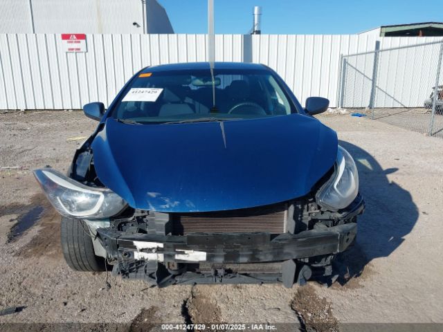 KMHDH4AE6FU357918 Hyundai ELANTRA SE