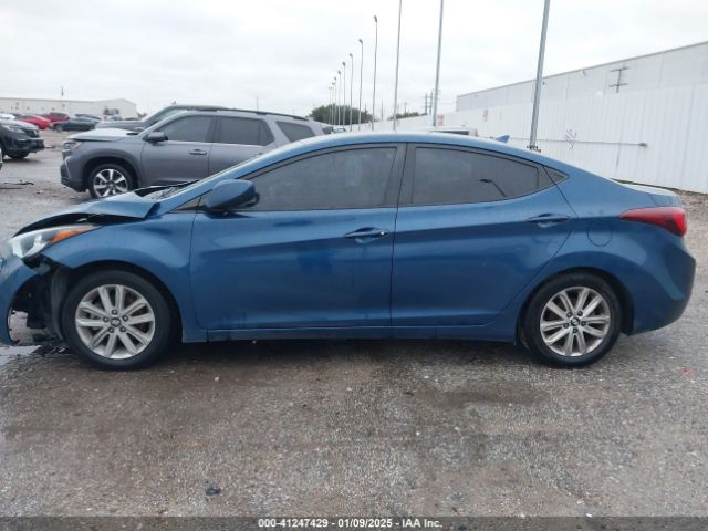 KMHDH4AE6FU357918 Hyundai ELANTRA SE