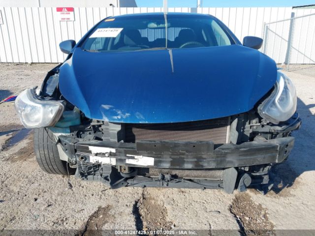 KMHDH4AE6FU357918 Hyundai ELANTRA SE
