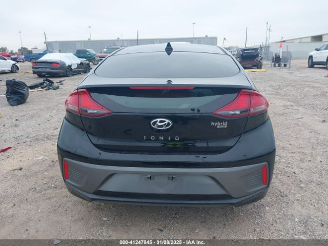 KMHC65LC9NU281225 Hyundai Ioniq Hybrid Blue