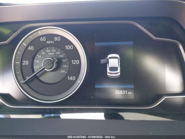 KMHC65LC9NU281225 Hyundai Ioniq Hybrid Blue