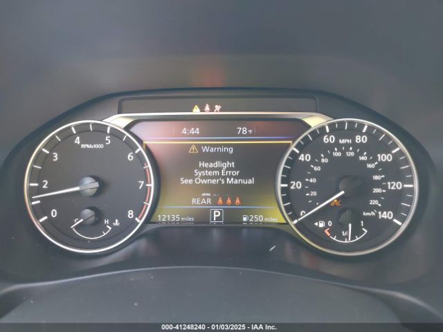 1N4BL4DV1RN399407 Nissan Altima Sv Fwd