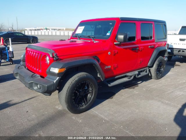 1C4HJXDN1LW154619 Jeep Wrangler Unlimited Sport S 4x4