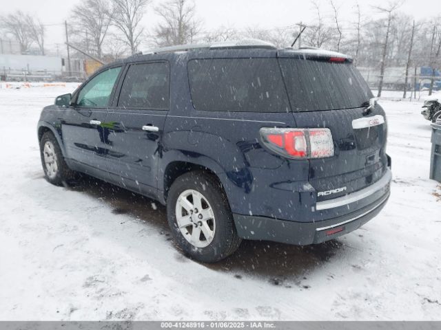 1GKKVPKDXFJ274249 GMC Acadia Sle-2