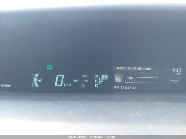 41248997 :رقم المزاد ، JTDKN3DU0D1661164 vin ، 2013 Toyota Prius Three Se مزاد بيع