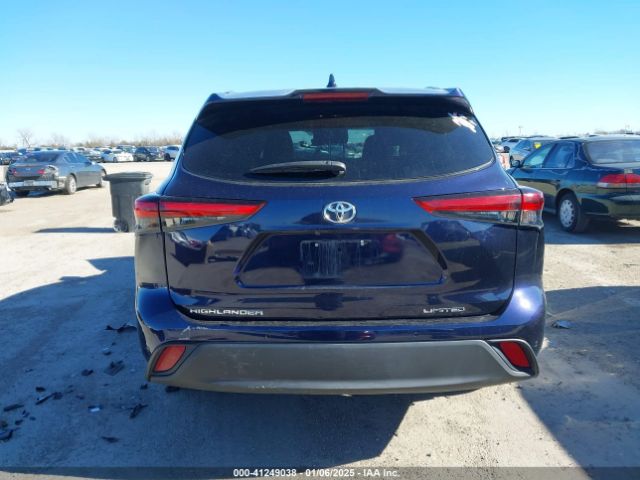 5TDKDRAH3PS006839 Toyota Highlander Limited