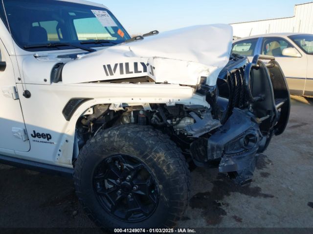 1C6HJTAGXPL527086 Jeep Gladiator Willys Sport 4x4