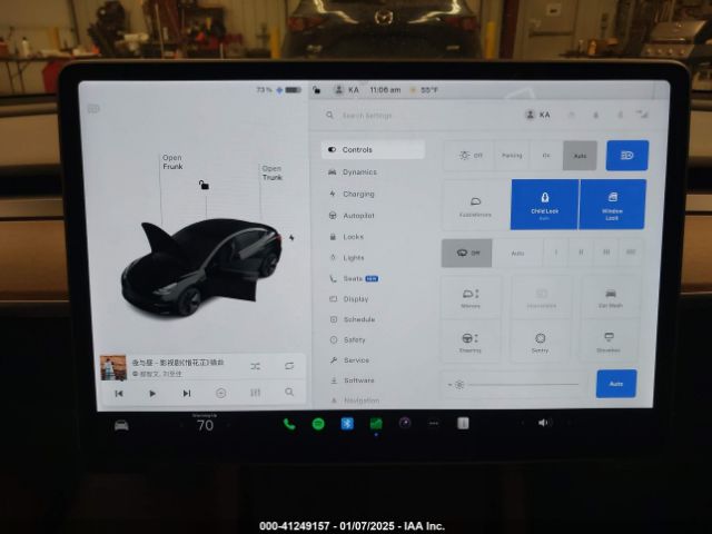 5YJ3E1EB1NF120493 Tesla Model 3 Long Range Dual Motor All-wheel Drive