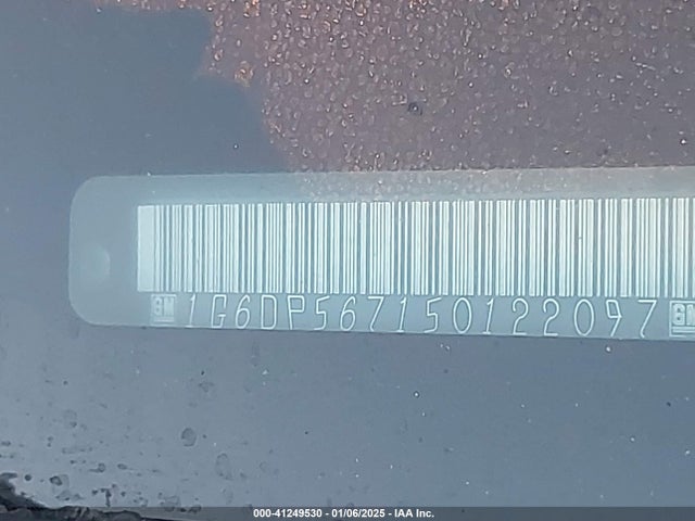 2005 CADILLAC CTS 1G6DP567150122097 Photo 8
