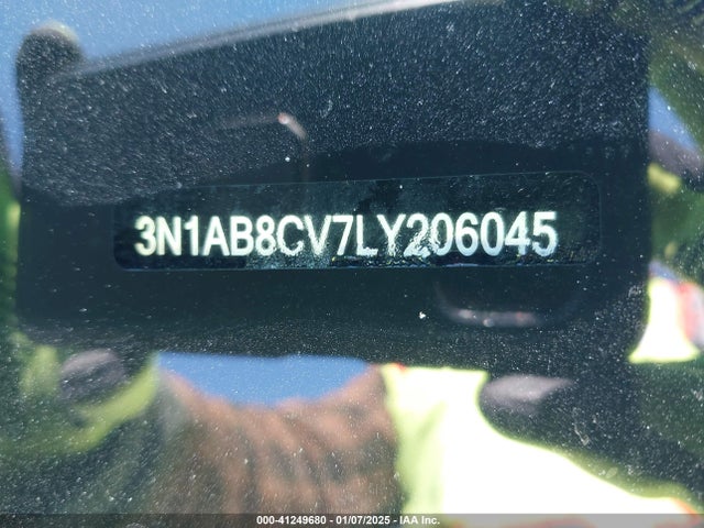 Nissan Sentra Sv Xtronic Cvt 2020 3N1AB8CV7LY206045 Image 9