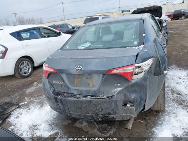 2T1BURHE3FC408427 Toyota COROLLA LE