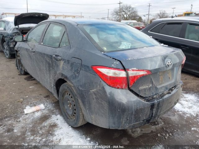 2T1BURHE3FC408427 Toyota COROLLA LE