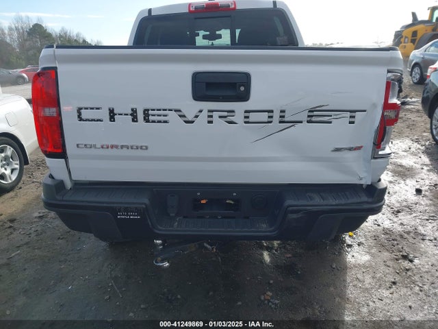 Aukcja sprzedaży 2021 Chevrolet Colorado 4wd  Short Box Zr2, vin: 1GCGTEEN8M1145178, numer aukcji: 41249869