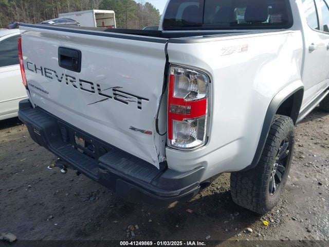 Aukcja sprzedaży 2021 Chevrolet Colorado 4wd  Short Box Zr2, vin: 1GCGTEEN8M1145178, numer aukcji: 41249869