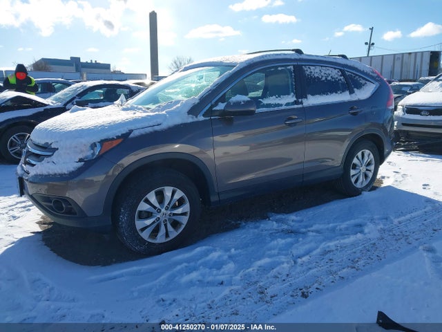 Honda Cr-v Ex-l 2014 2HKRM4H75EH712387 Image 2