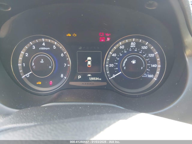 KMHFH4JG9GA525810 Hyundai Azera Limited
