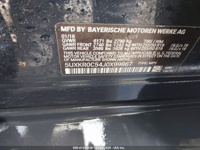5UXKR0C54J0X99867 BMW X5 Xdrive35i