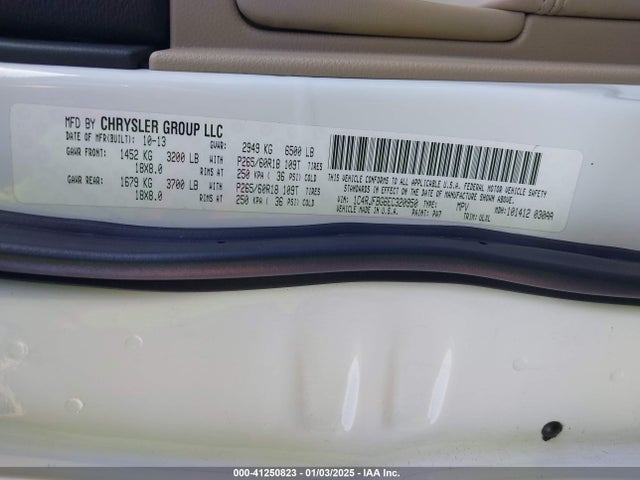 Jeep Grand Cherokee Limited 2014 1C4RJFBG6EC320950 Image 9